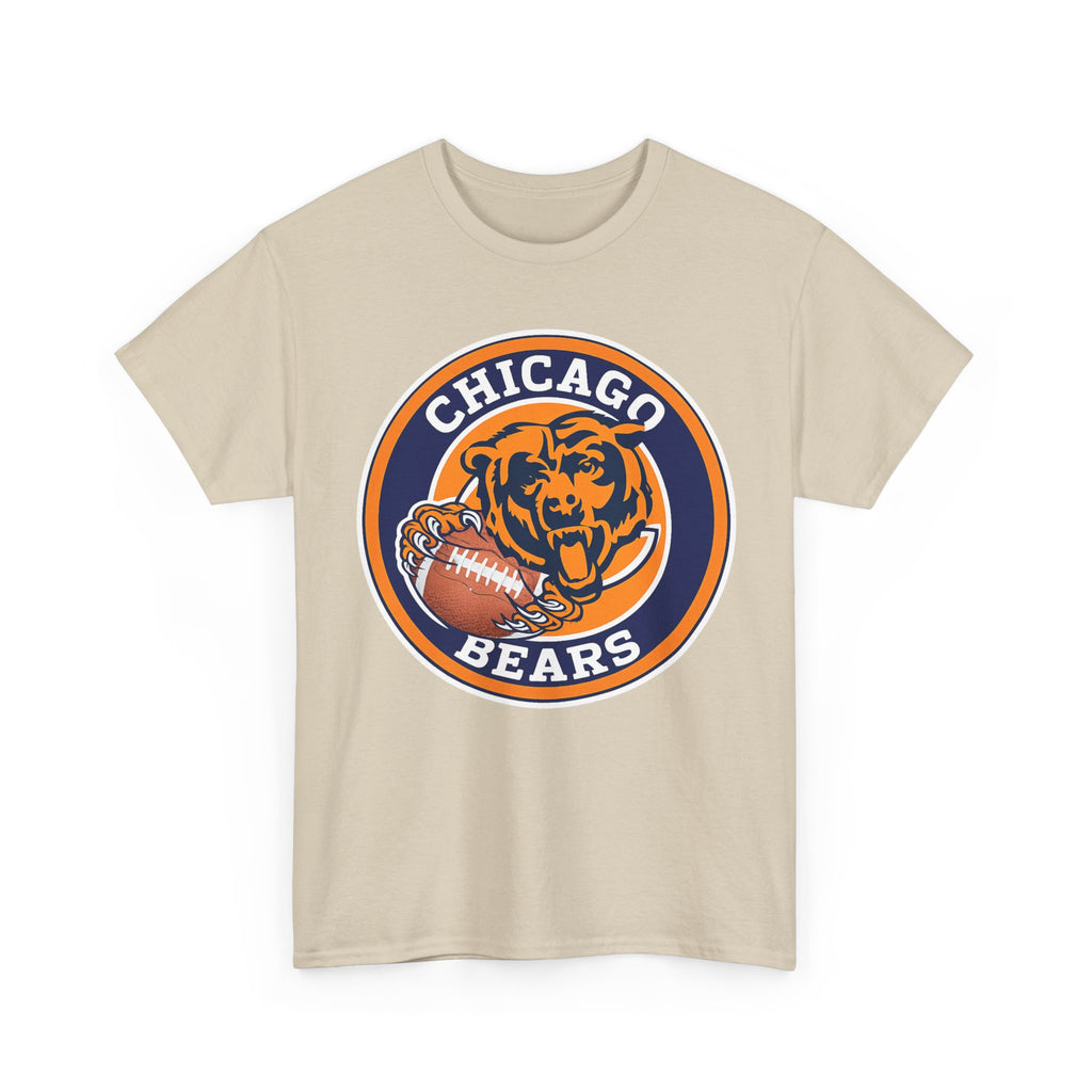 Chicago Bears Vintage Football Tee - Cotton T-Shirt
