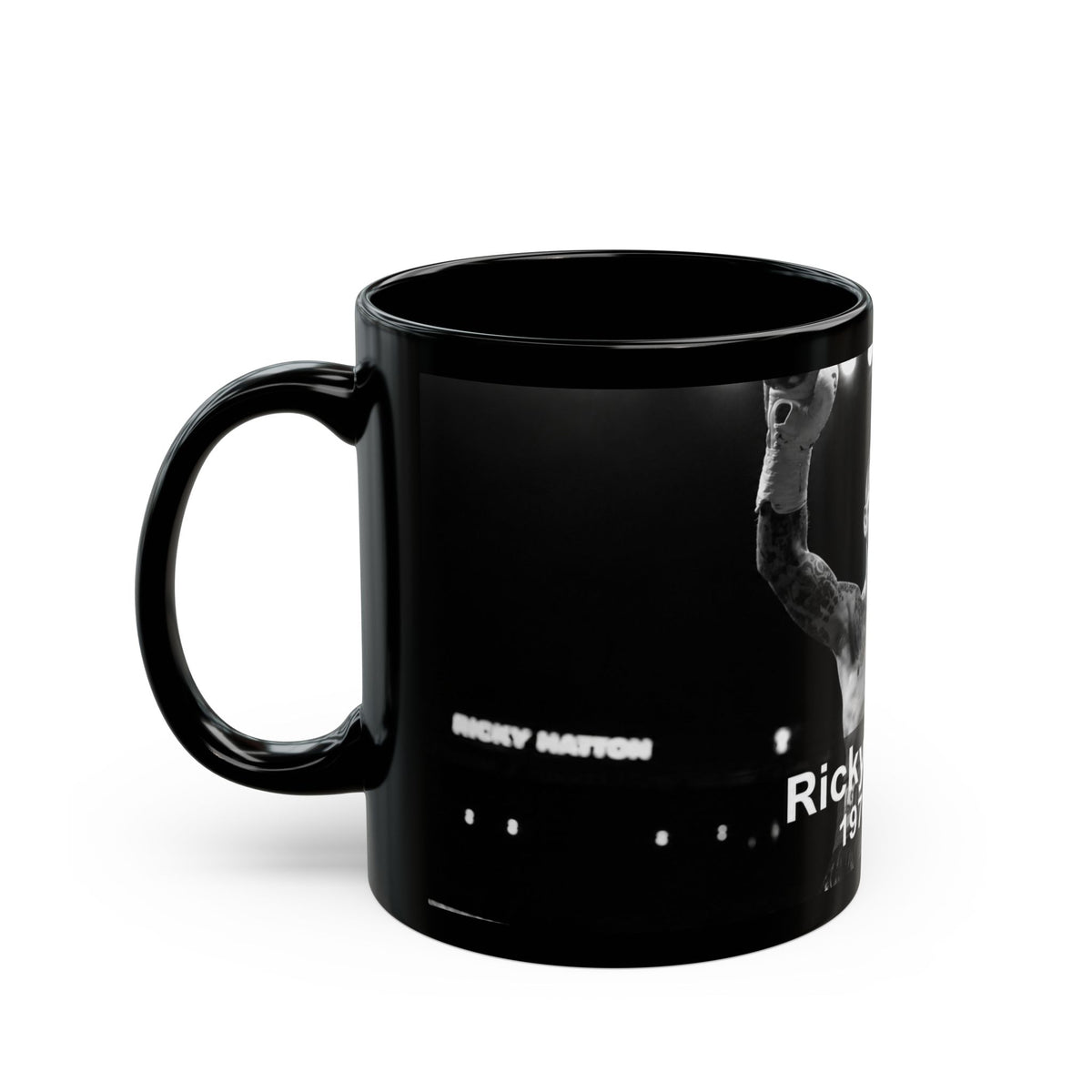 Memorial Black Mug – Ricky Hatton 1978–2025 Tribute