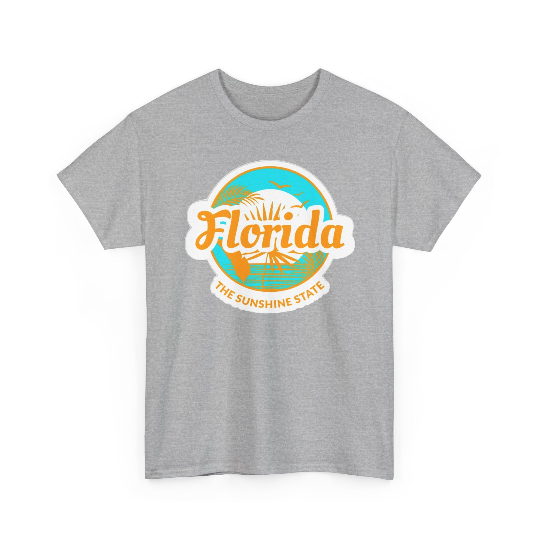 Florida Sunshine State T‑Shirt – Retro Beach Logo Tee