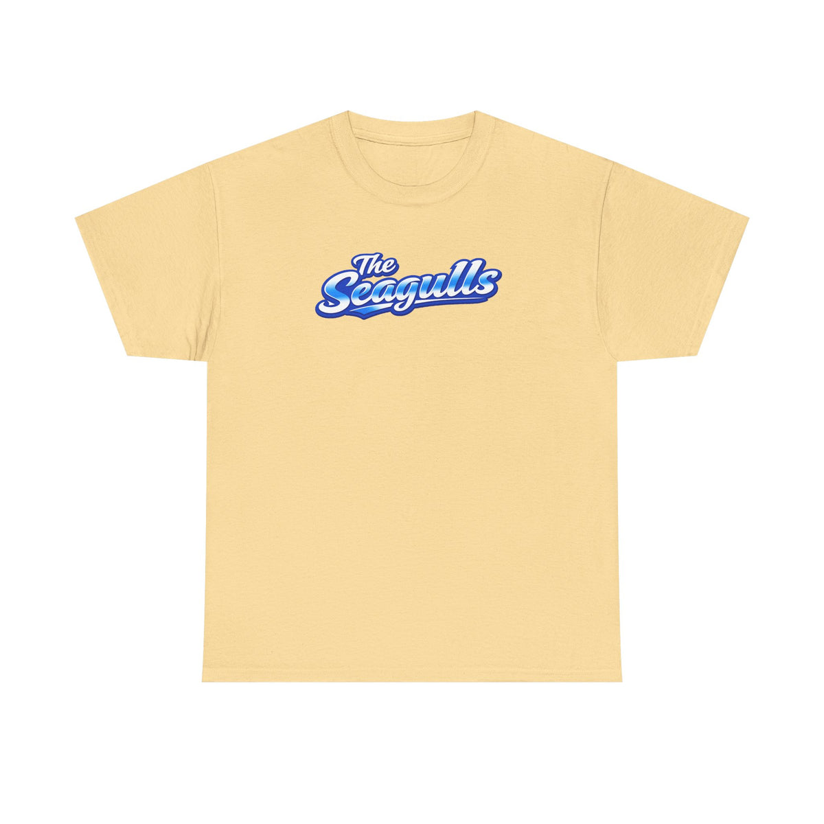 Seagulls Football Script Logo Cotton T-Shirt