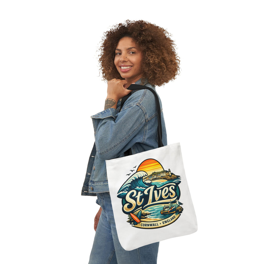 St Ives Cornwall Sunset Tote Bag