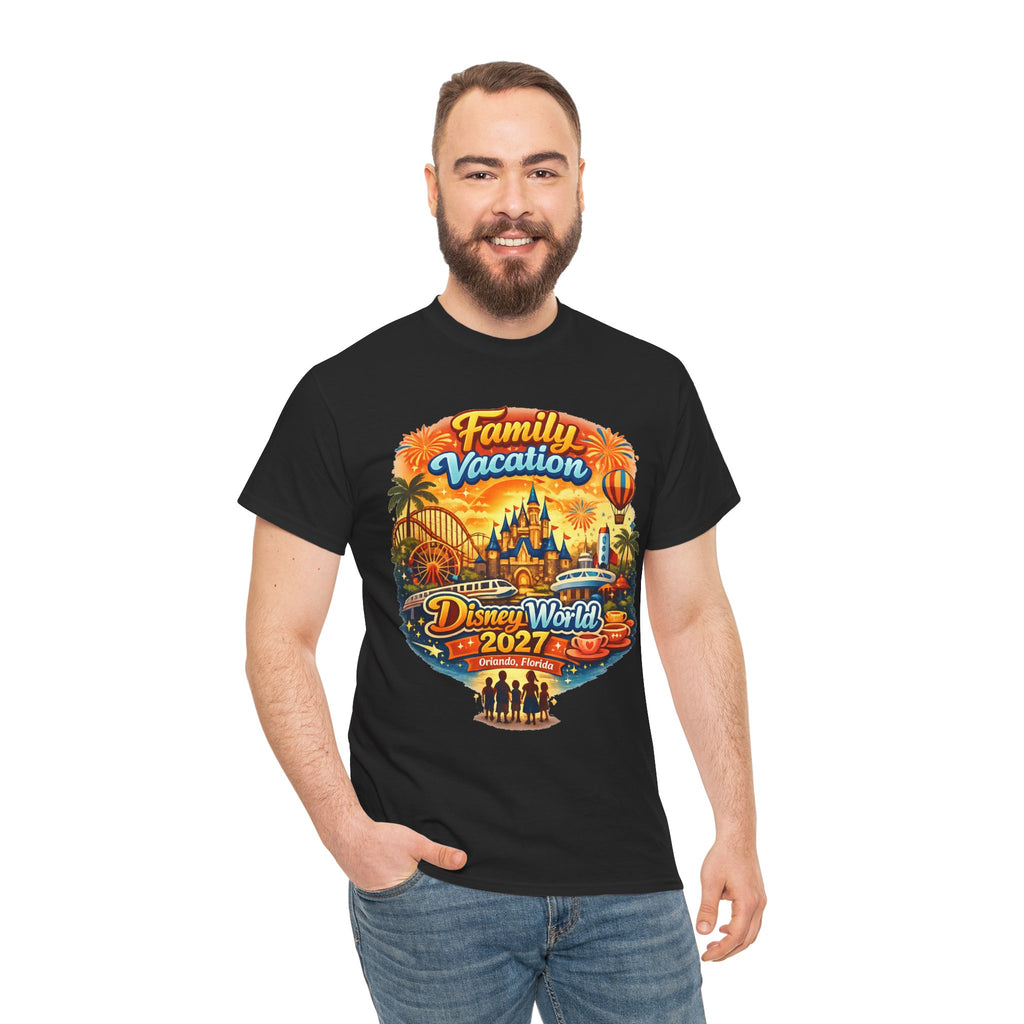 Family Vacation 2027 Tee — Theme Park Souvenir Shirt