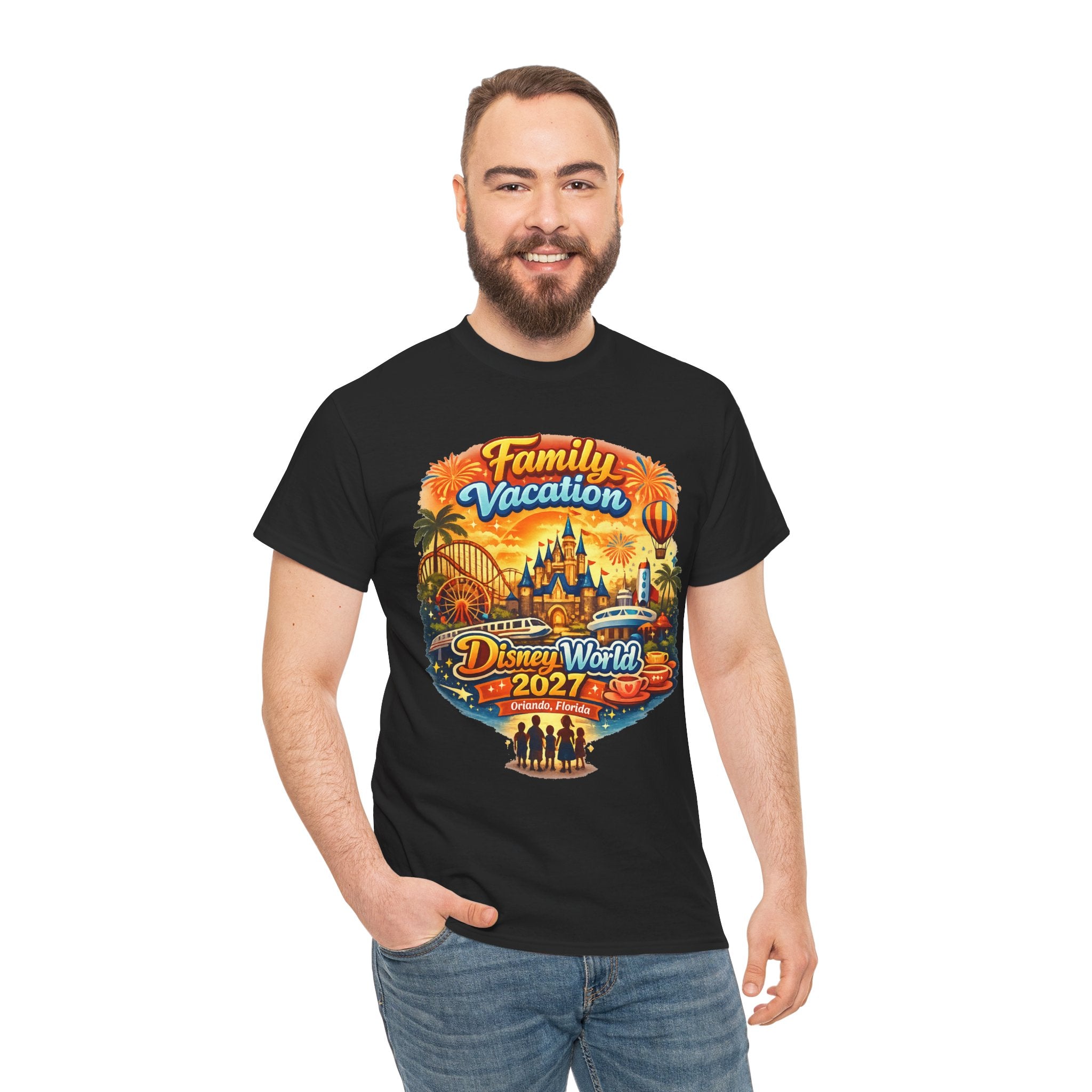 Family Vacation 2027 Tee — Theme Park Souvenir Shirt
