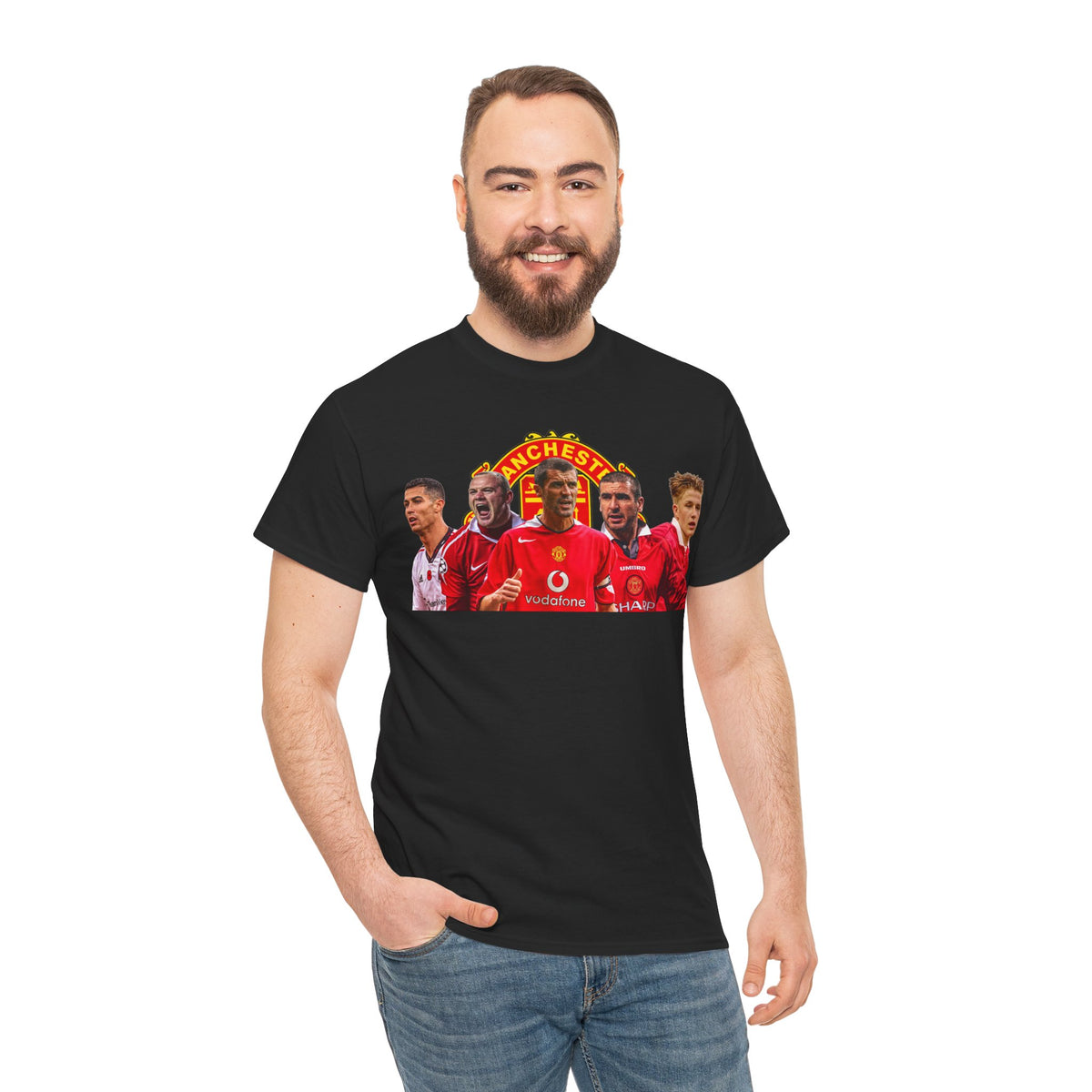 Manchester United Legends Cotton T-Shirt