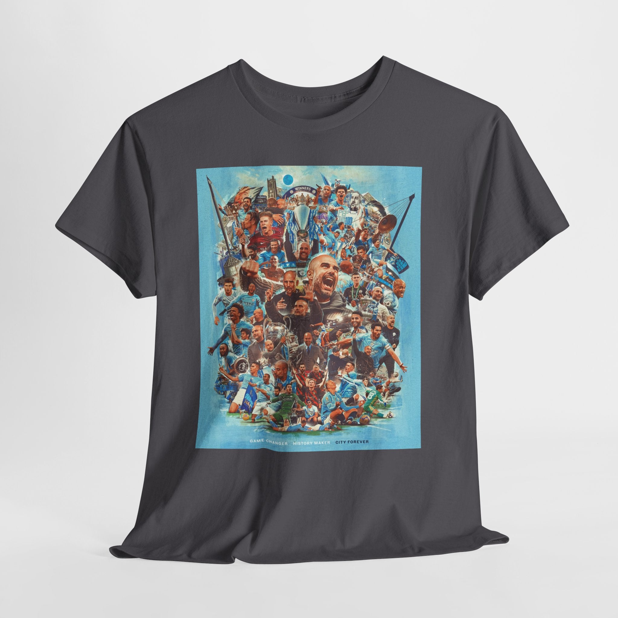 Pep Guardiola History Maker Poster T-Shirt