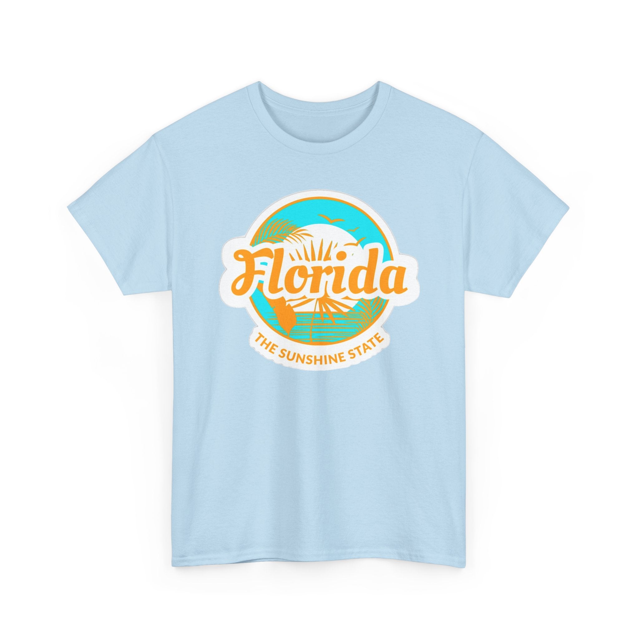Florida Sunshine State T‑Shirt – Retro Beach Logo Tee