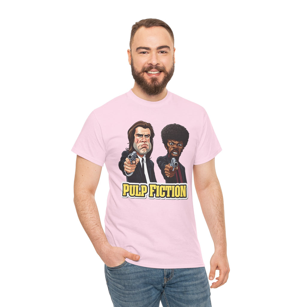 Pulp Fiction Graphic Tee - Retro Movie Poster T-Shirt