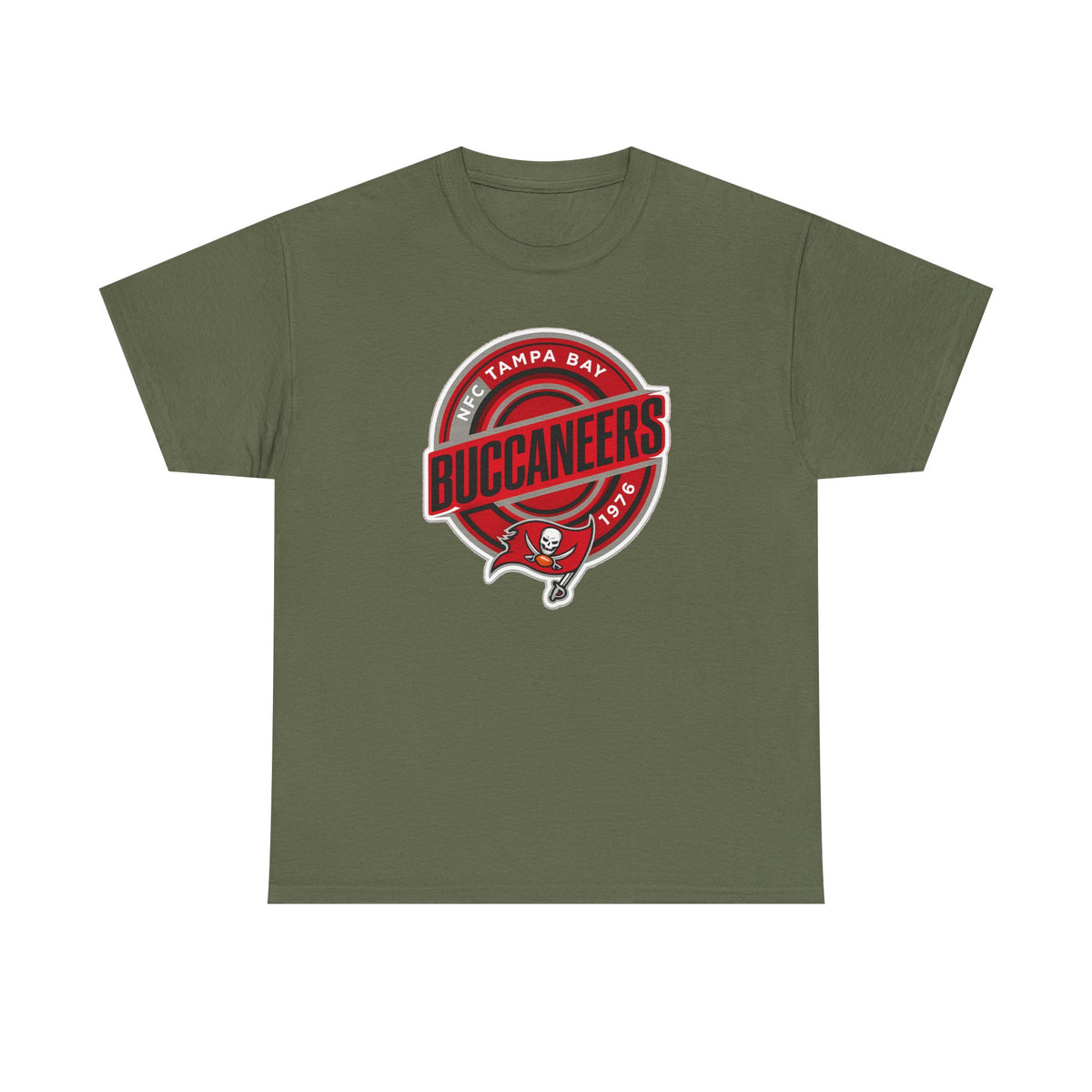 Tampa Bay Buccaneers Inspired Vintage Logo T-Shirt