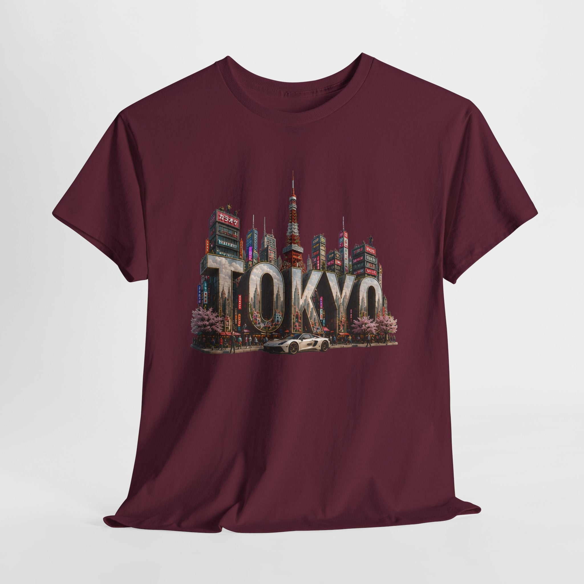 Tokyo Skyline T-Shirt — Vintage Cityscape Graphic Tee