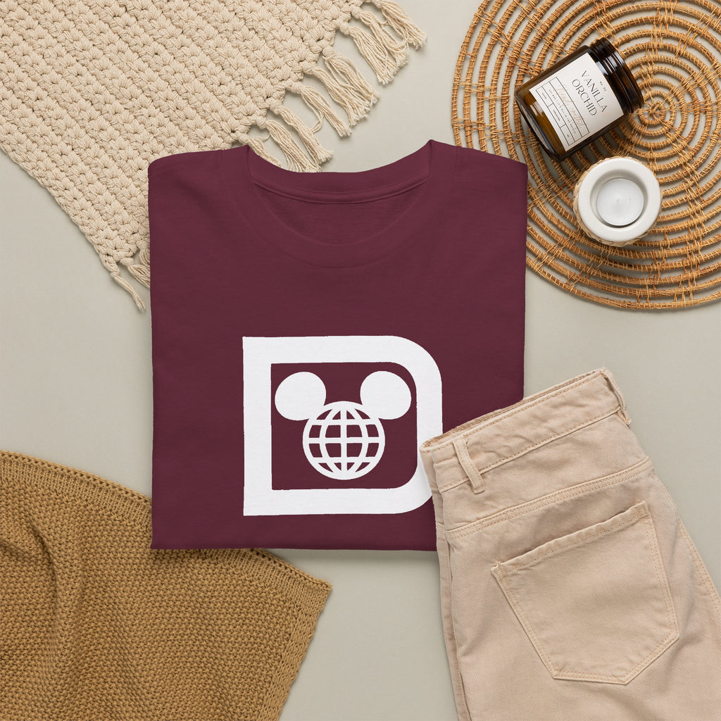 Retro Disney "D" Inspired Unisex Heavy Cotton Tee