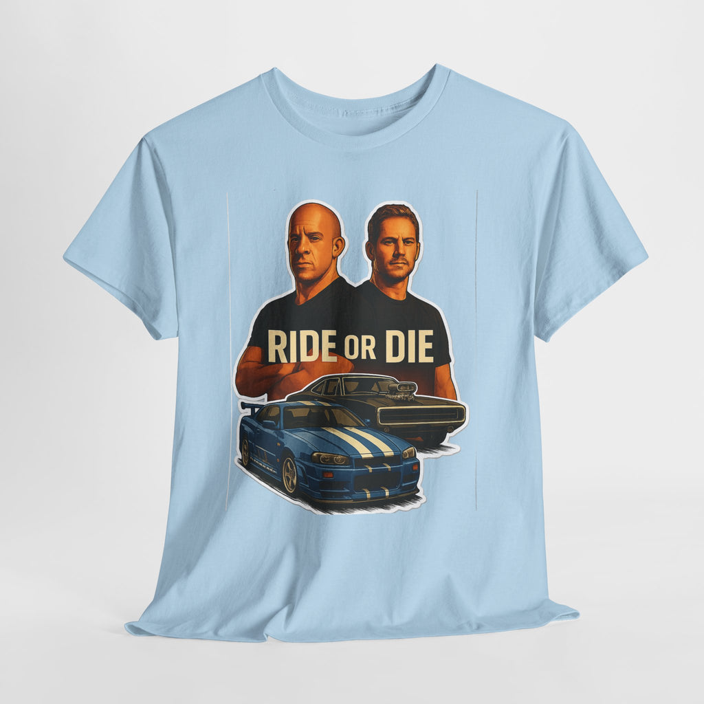 Ride or Die Street Racing Graphic Cotton Tee