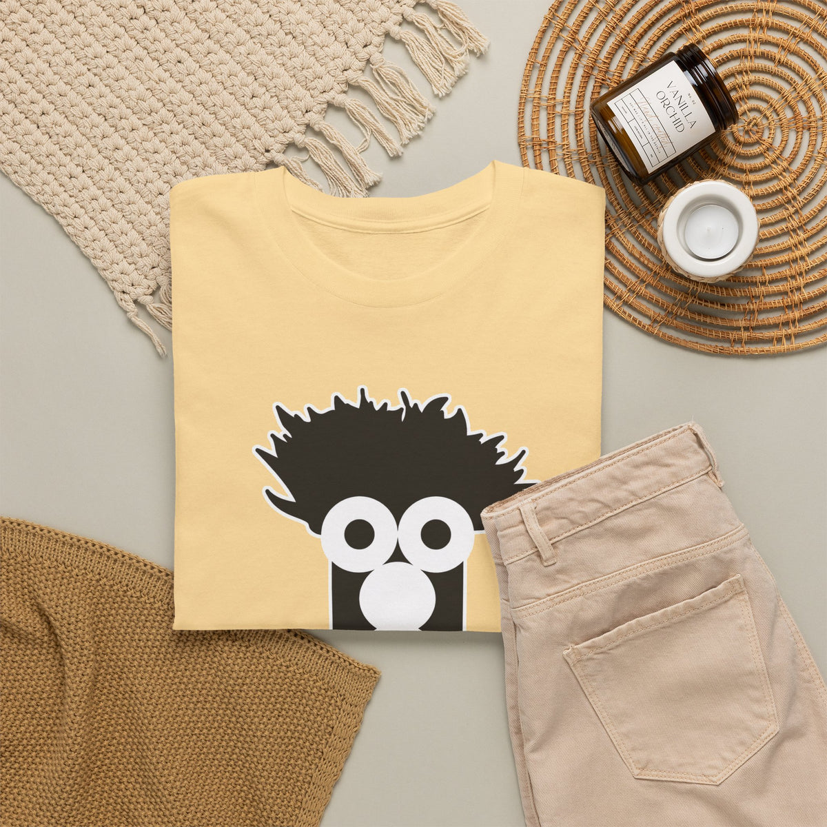 Meep Graphic Cotton T-Shirt / Tee