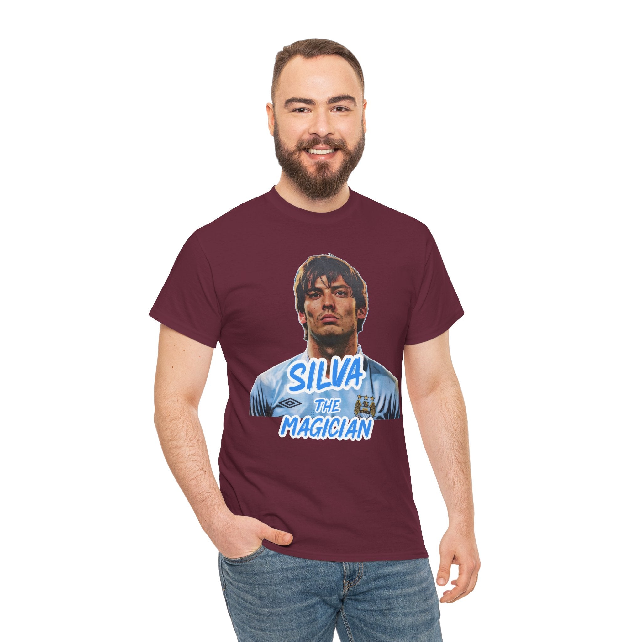 David Silva Manchester City The Magician Soccer Tee