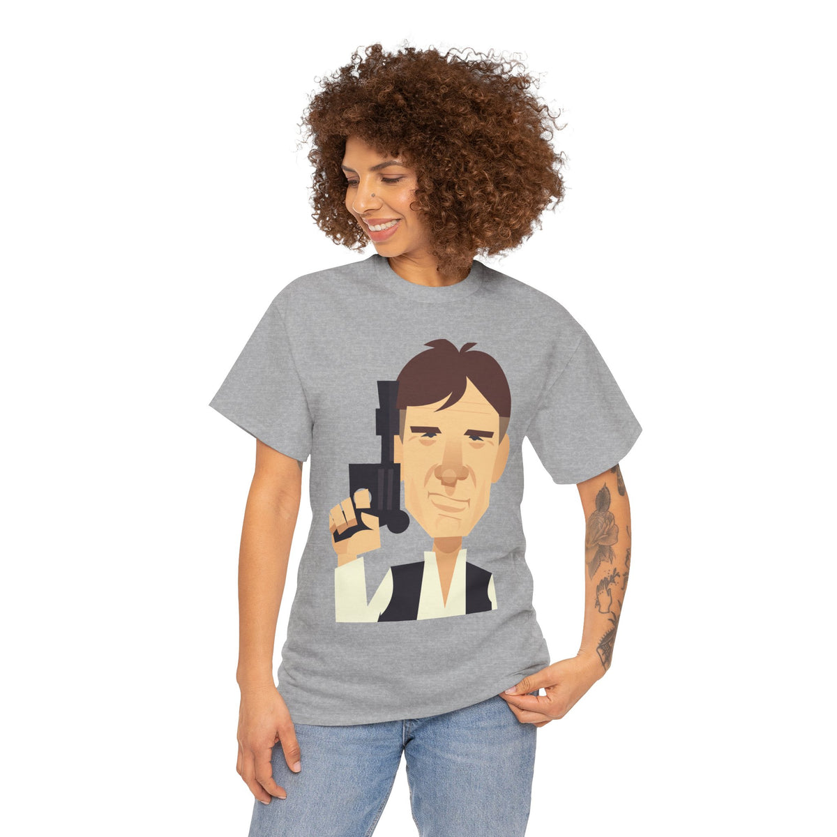 Han Solo Graphic Cotton T-Shirt