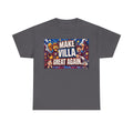 Aston VIlla Make Villa Great Again T-Shirt — Funny Political Parody Tee