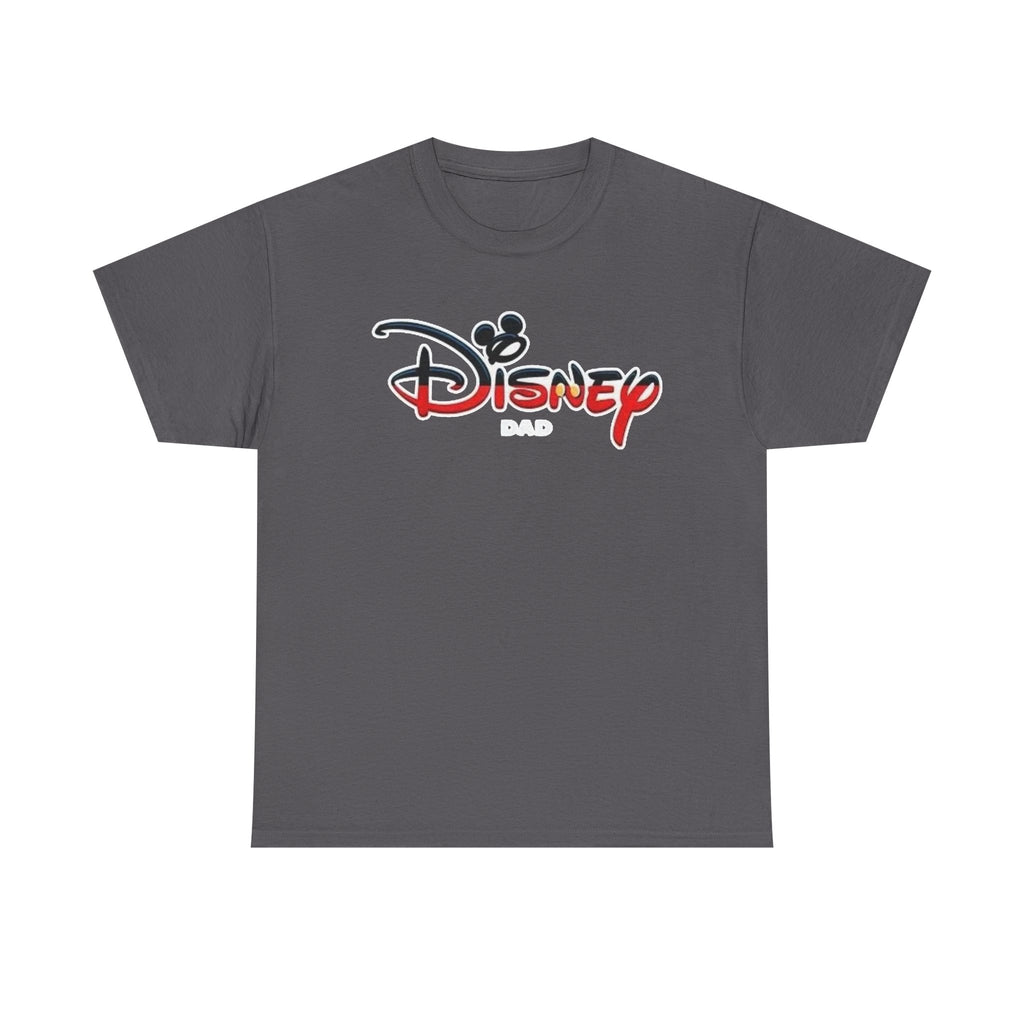 Disney Dad T‑Shirt — Classic Logo Tee for Theme Park Dads