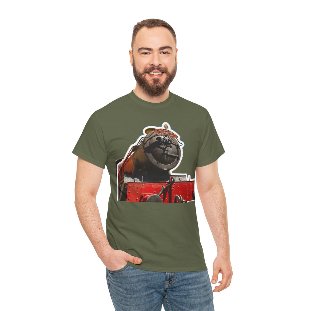 Hogwarts Express Steam Engine Train T-Shirt – Vintage Locomotive Graphic Tee