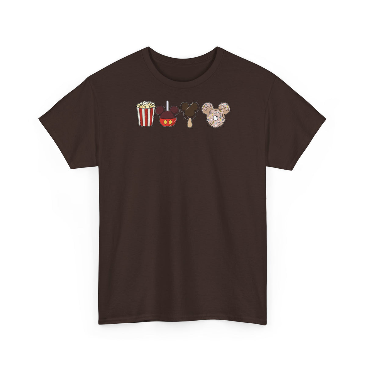 Disney snacks inspired Unisex Heavy Cotton Tee