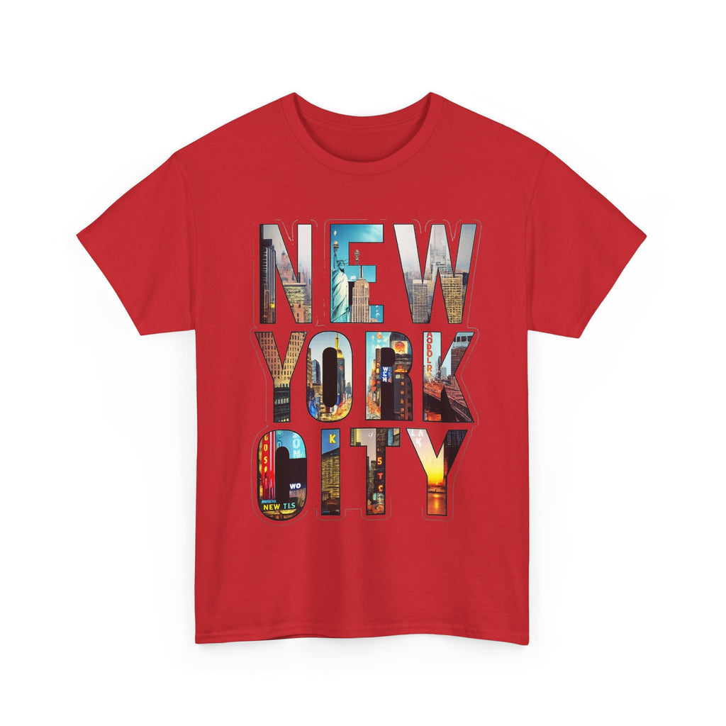 New York City Photo-Block Tee — Vintage Skyline Graphic T-Shirt