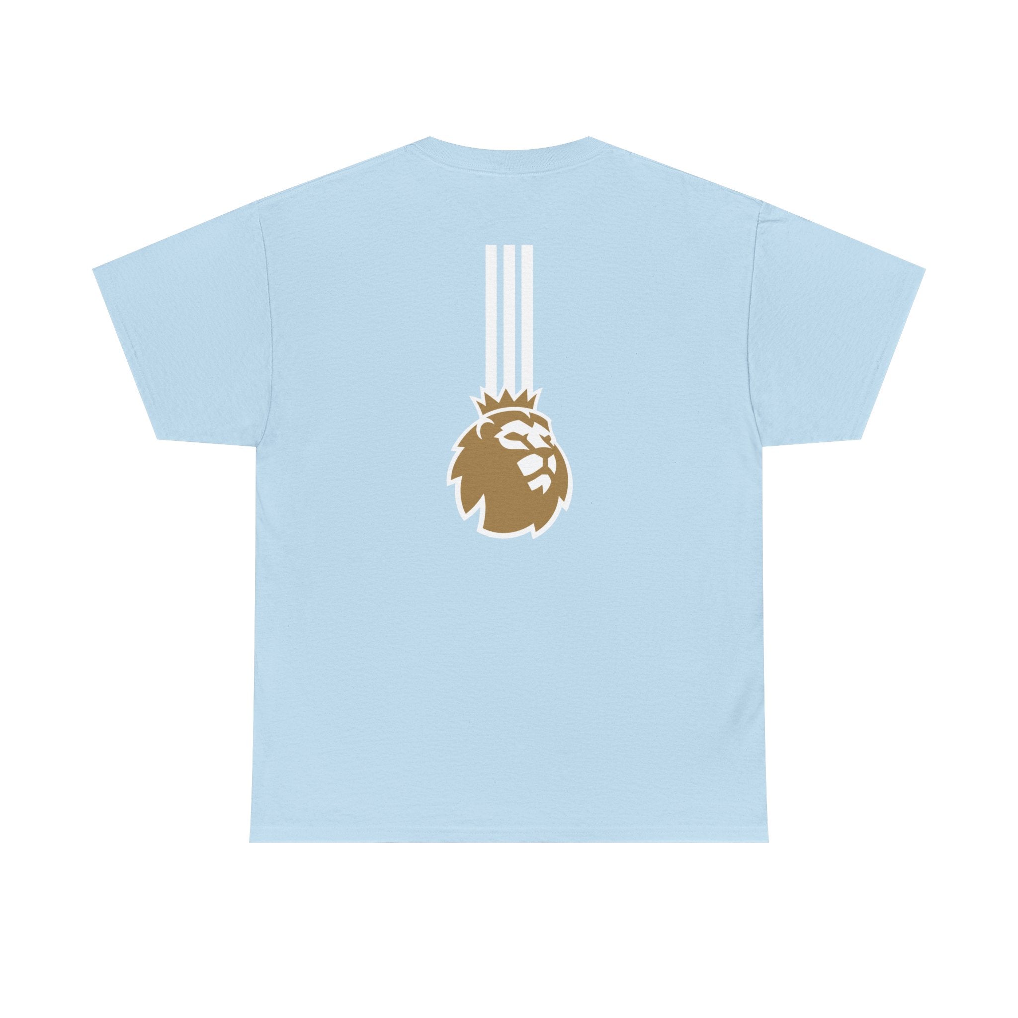 Manchester City City City Tee — Retro Three-Star Premier League Lion Soccer Shirt