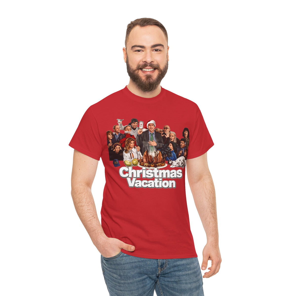Christmas Vacation Movie Graphic Cotton T-Shirt