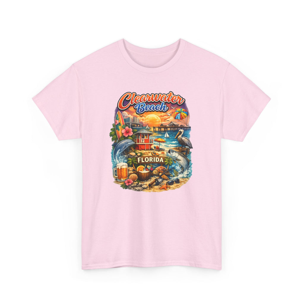 Clearwater Beach Florida Vintage Vacation T-Shirt