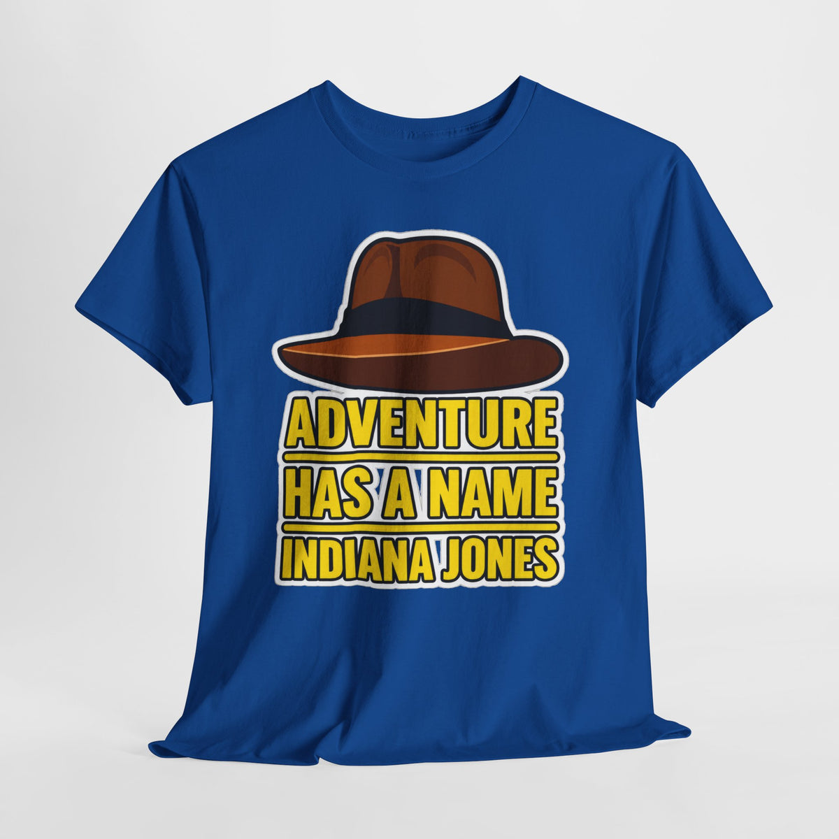 Adventure Has a Name Indiana Jones Graphic Cotton T-Shirt