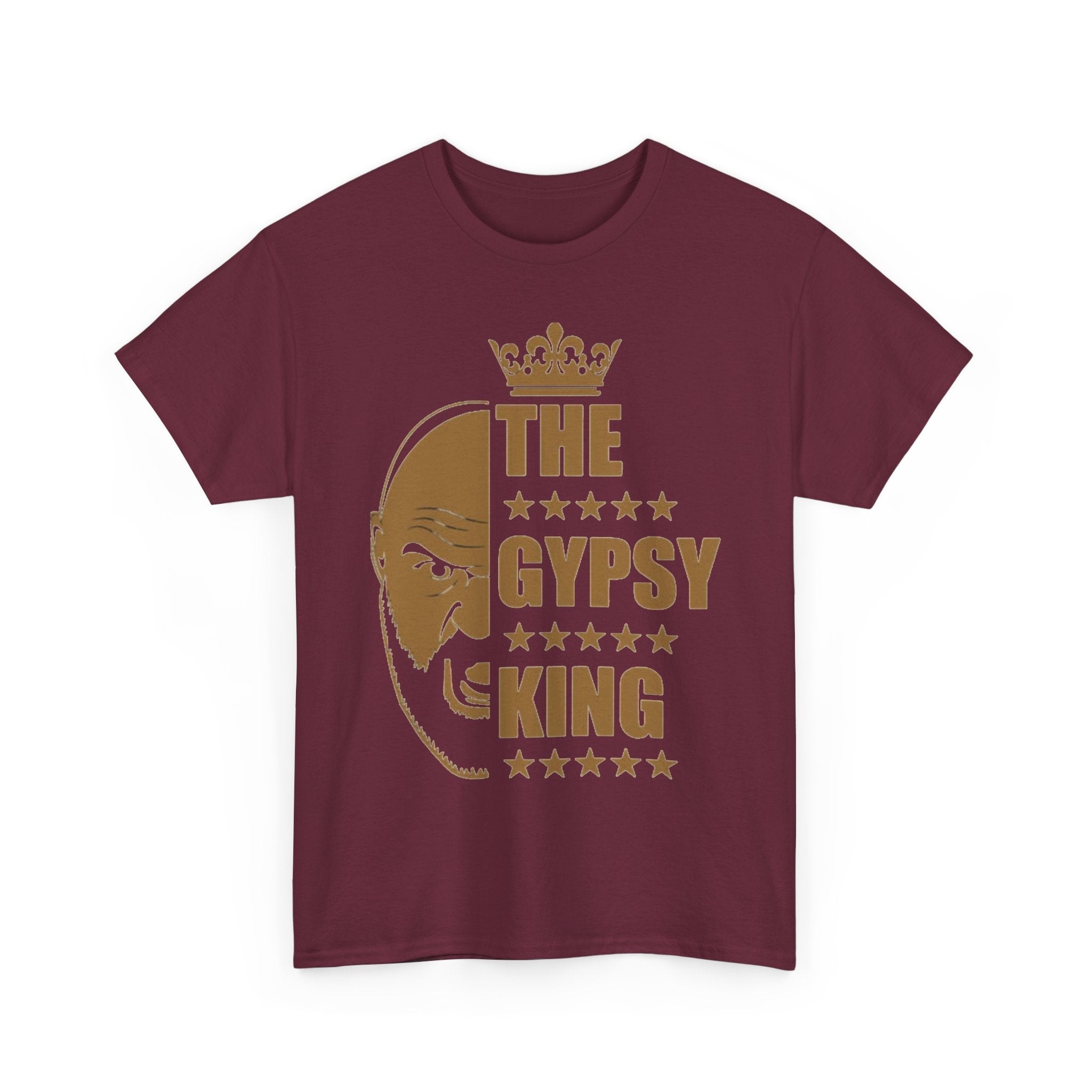 Gypsy King T-Shirt — Bold Tyson Fury Boxing Tribute Tee