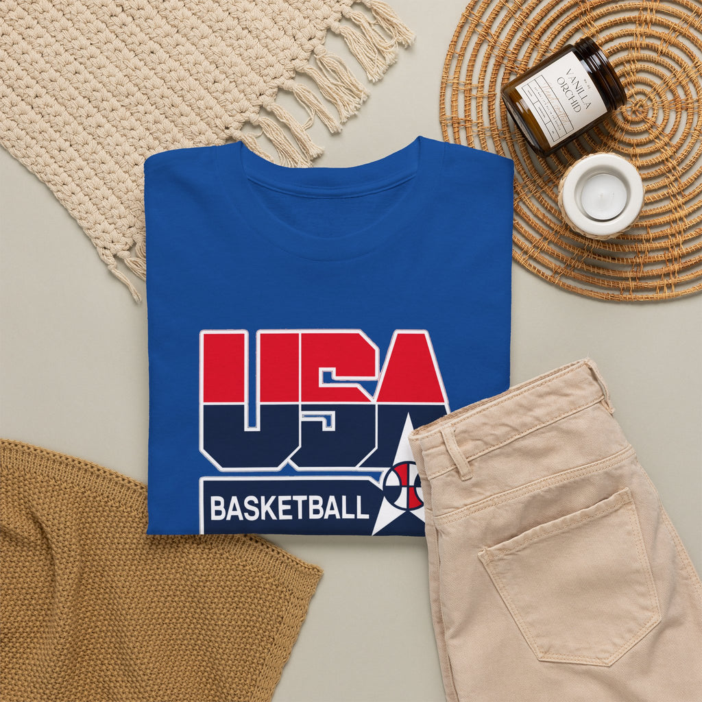 USA Basketball Patriotic Cotton T-Shirt / Tee