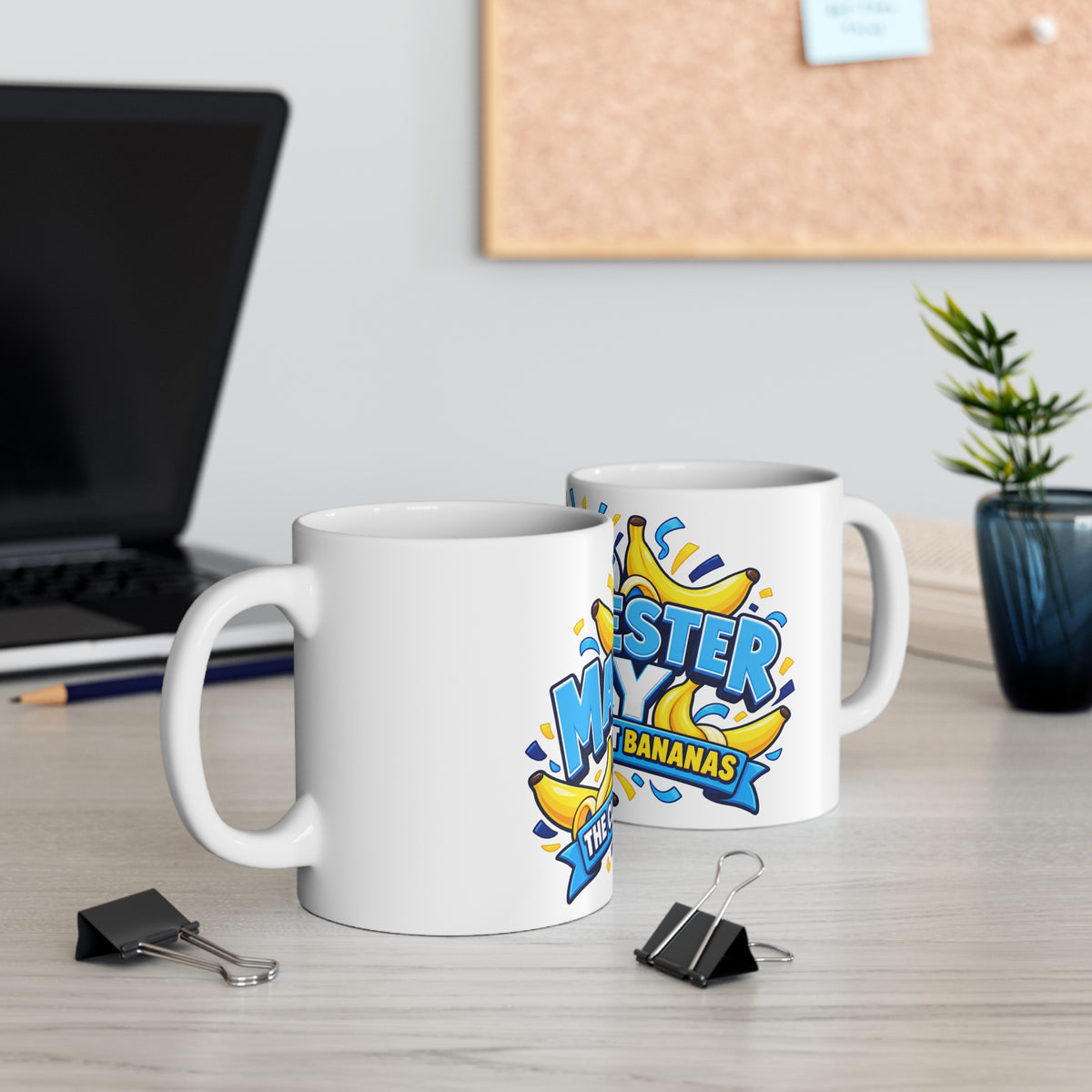Manchester City Coffee Mug — “The Club That Went Bananas” 11oz/15oz Ceramic