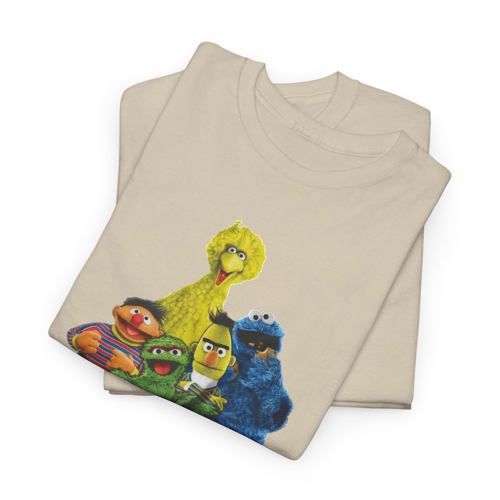 T-Shirt — "Straight Outta the Streets" Sesame Friends Graphic Tee