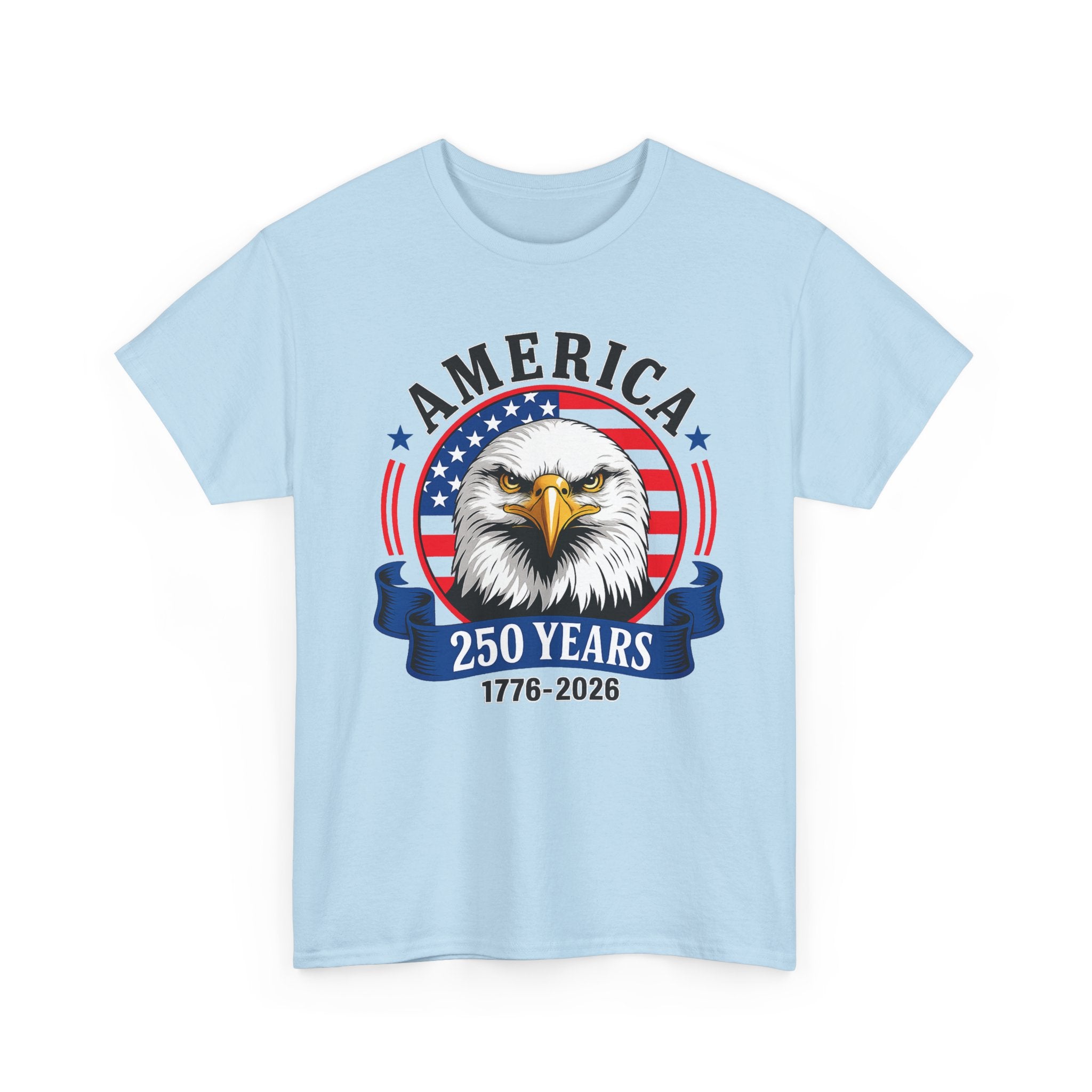 America 250 Years T-Shirt – Bald Eagle 1776–2026 Patriotic Tee