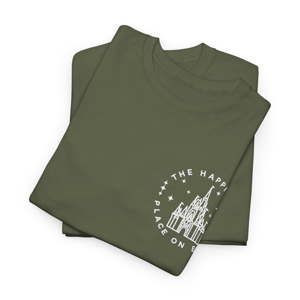 Castle Graphic Tee — "The Happiest Place on Earth" Theme Park T‑Shirt