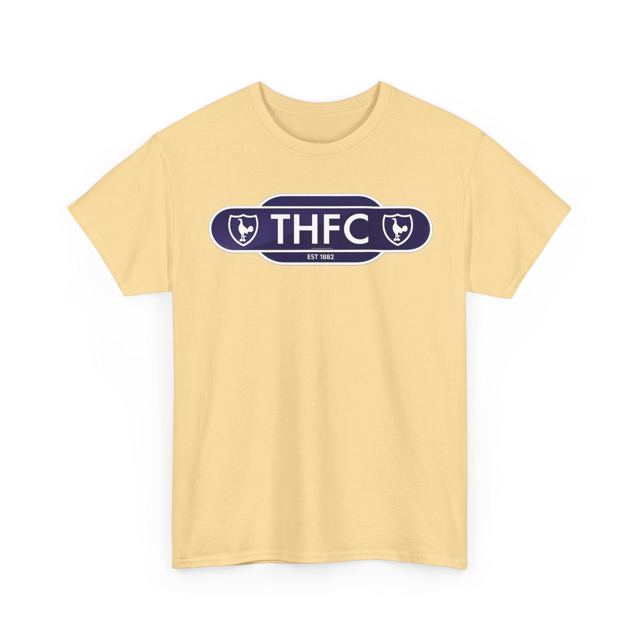 THFC Tottenham Hotspur Railway Sign T‑Shirt — Retro Football Club Tee