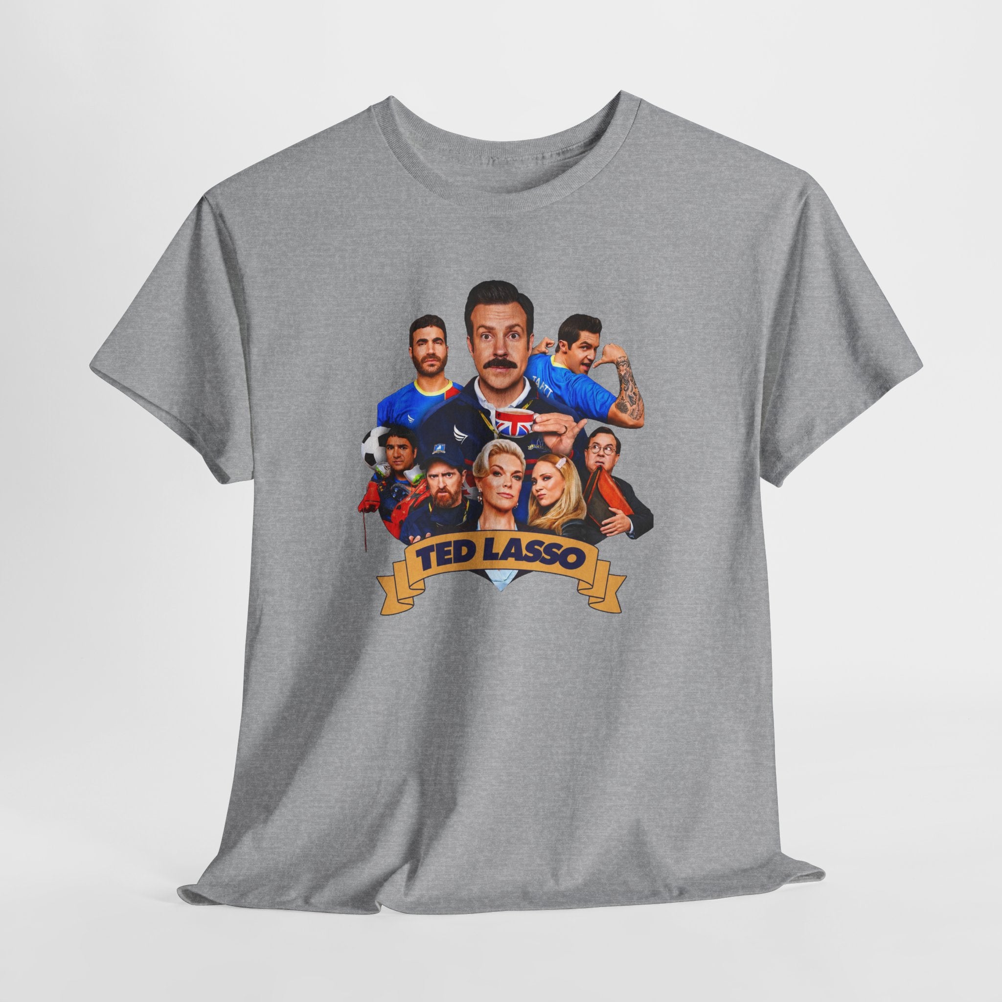Ted Lasso Inspired Cast Graphic Tee — TV Show Fan Shirt
