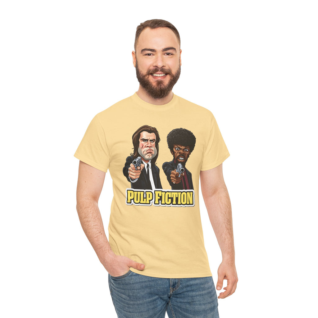 Pulp Fiction Graphic Tee - Retro Movie Poster T-Shirt