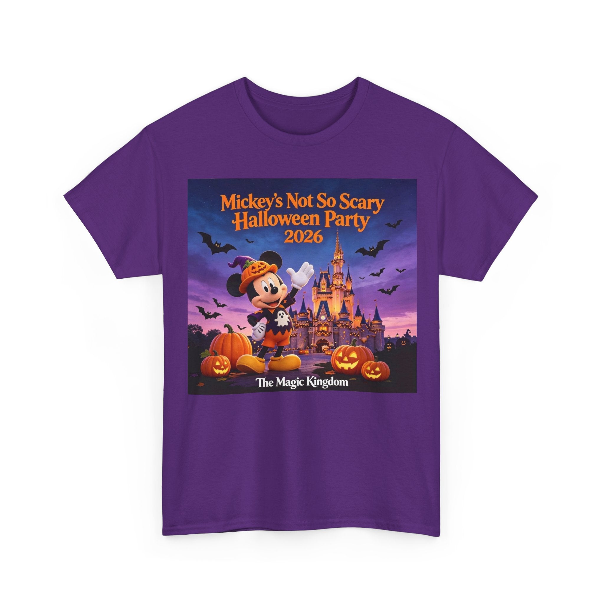 Halloween Party T‑Shirt — "Not So Scary" 2026 Magic Kingdom Tee