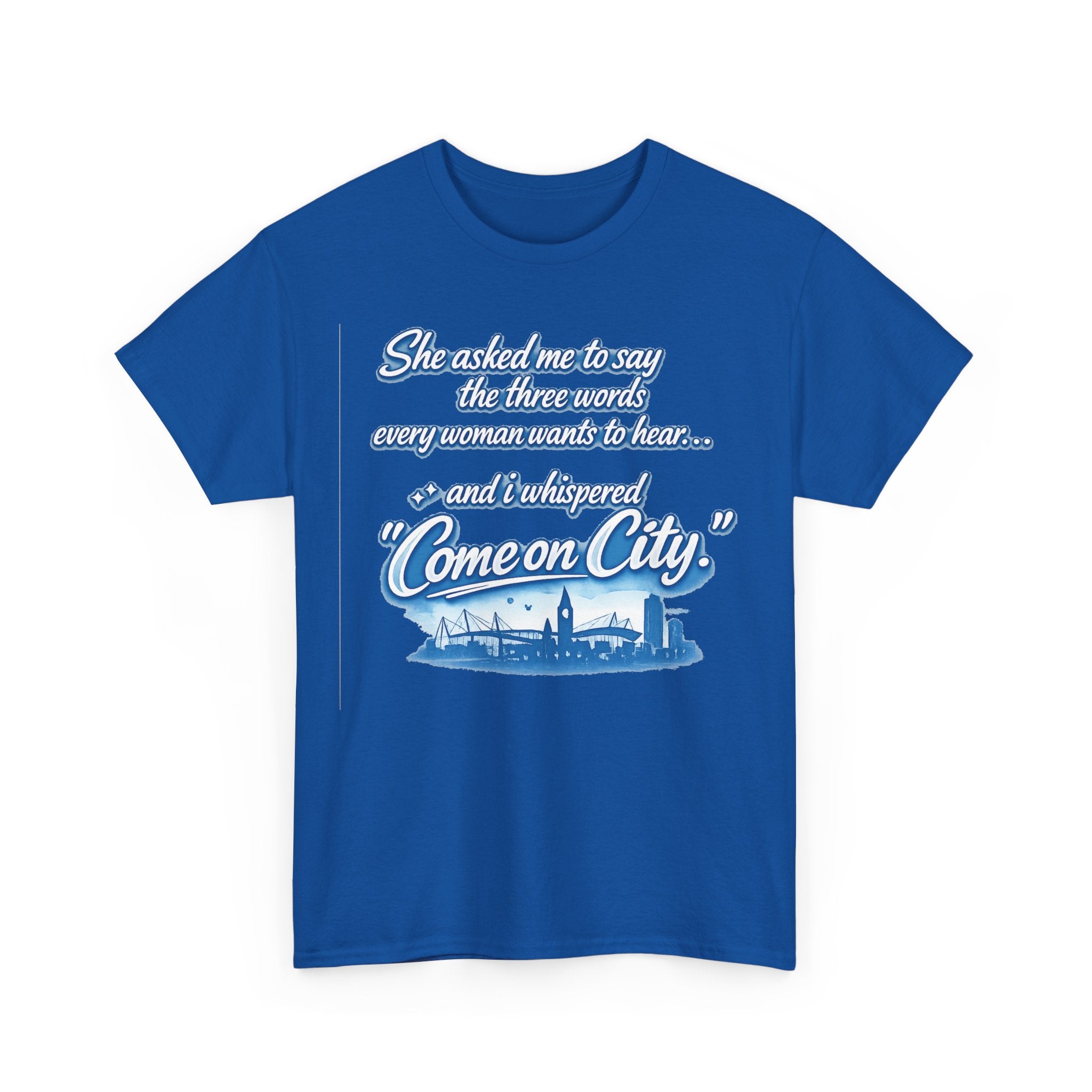 Come on City Skyline Tee — Retro Script Urban Pride T‑Shirt