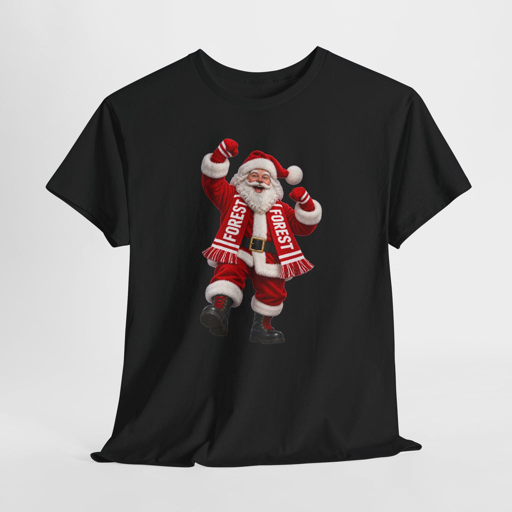 Nottingham Forest Santa Claus Dancing T‑Shirt — Vintage Christmas Holiday Tee
