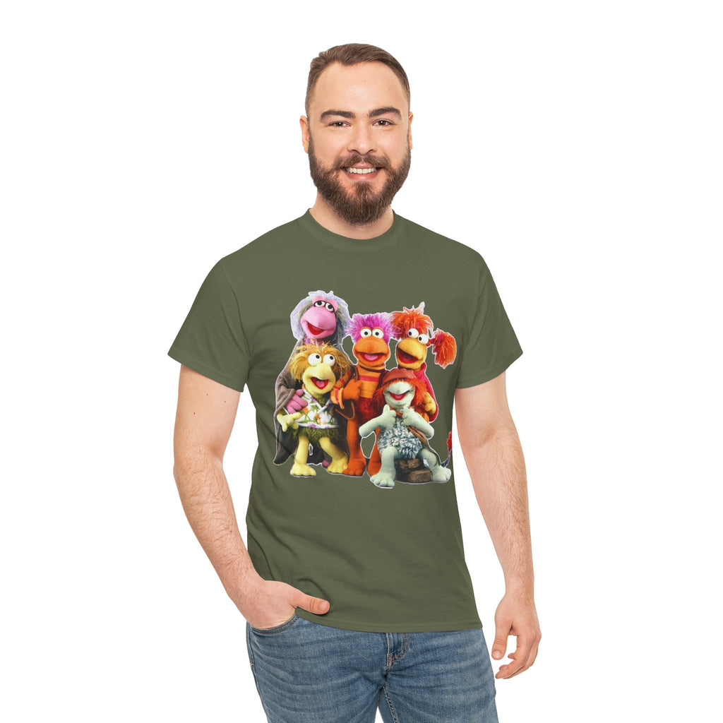 Fraggle Rock Characters T-Shirt — Vintage 80s Kids TV Crew Tee