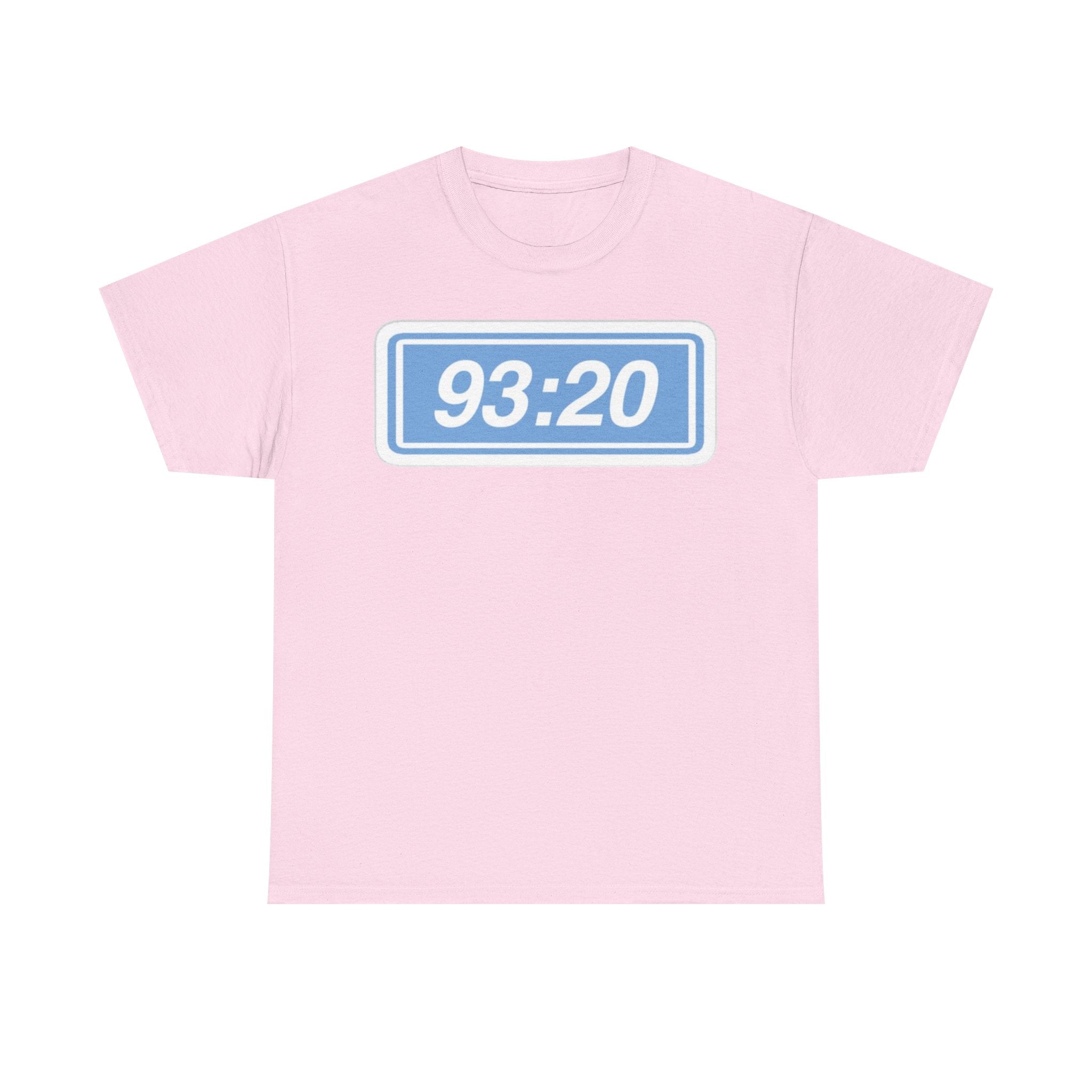 Manchester City 93:20 Tee — Minimal Retro Graphic T‑Shirt