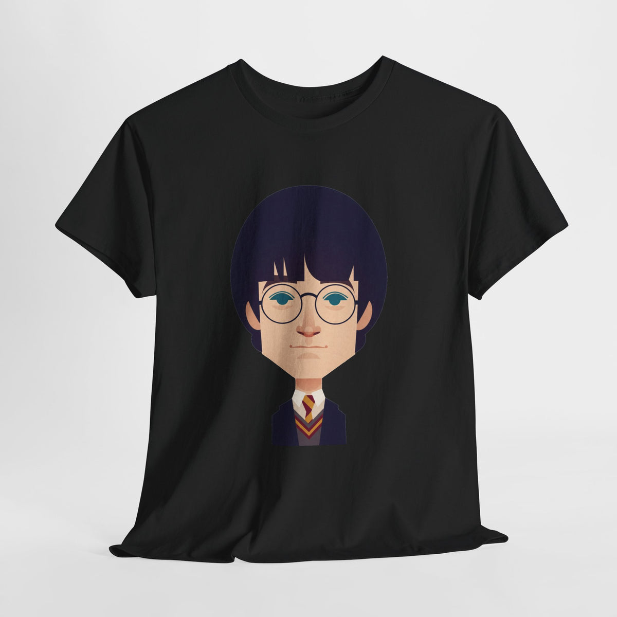 Harry Potter Wizard School Boy Cartoon Cotton T-Shirt