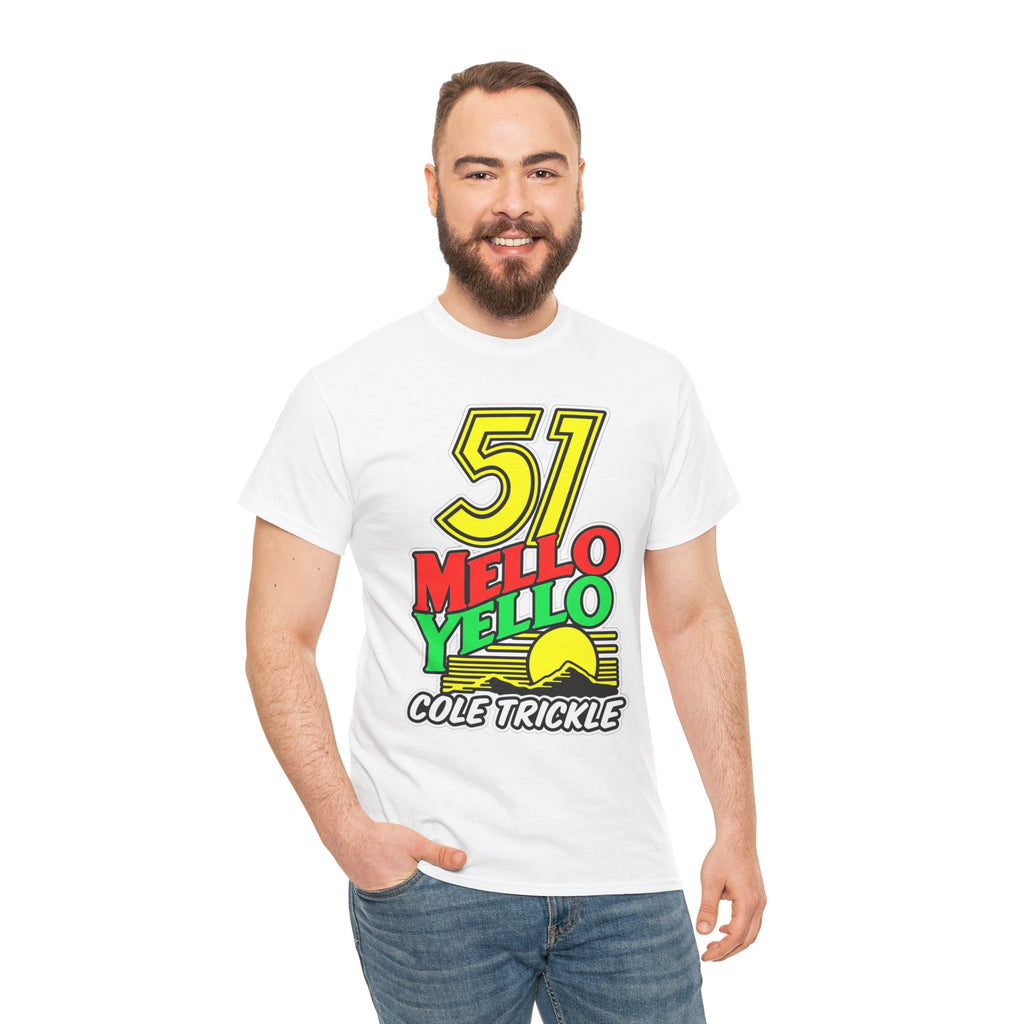 Days of Thunder Mello Yello '51' Graphic Tee — Cole Trickle Racing Shirt