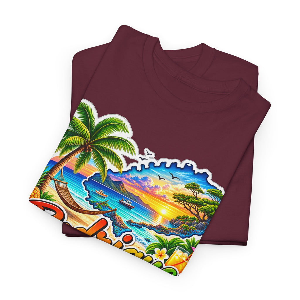 Rodrigues Island Tropical Tee — "Relax Your Soul" Beach Vacation T-Shirt