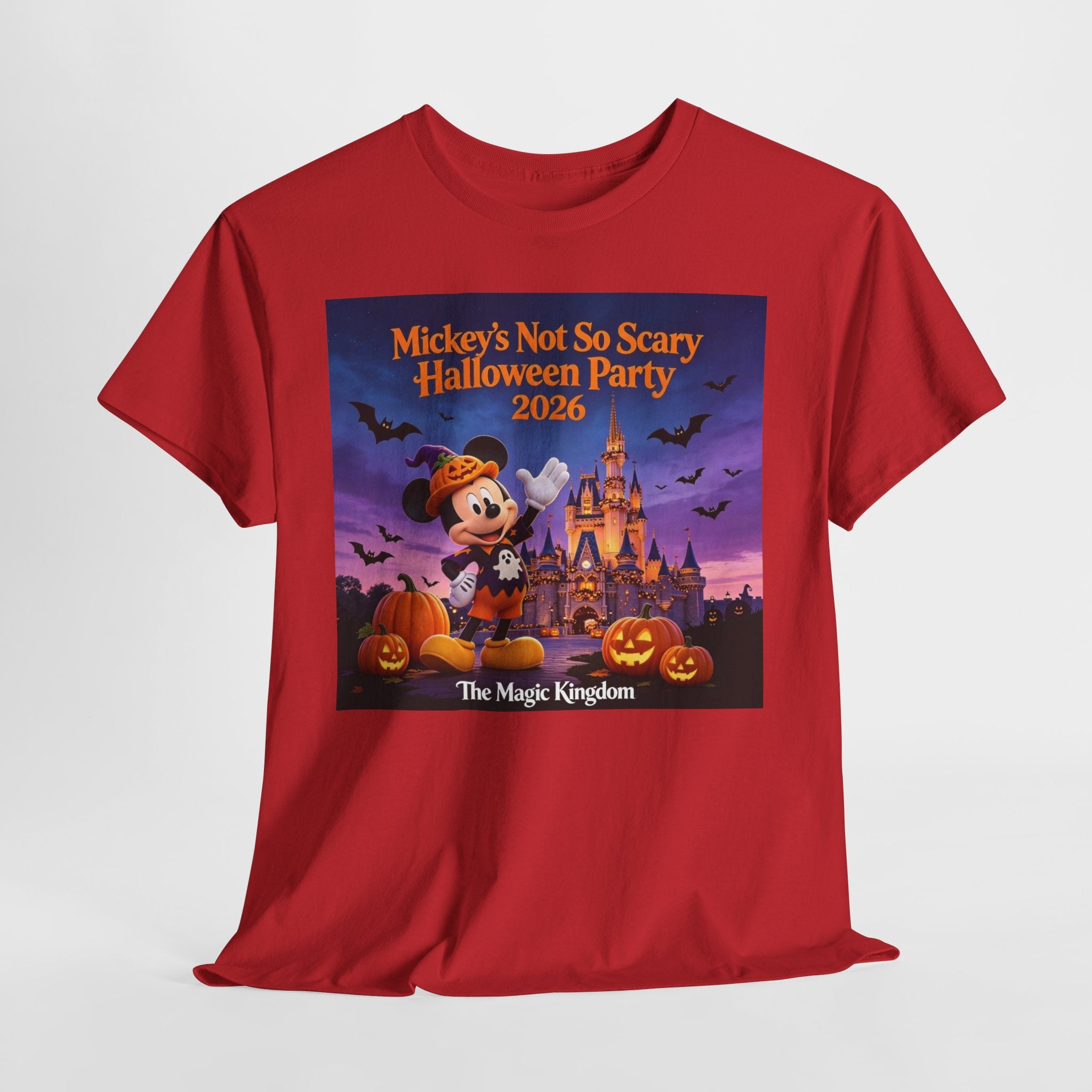 Halloween Party T‑Shirt — "Not So Scary" 2026 Magic Kingdom Tee