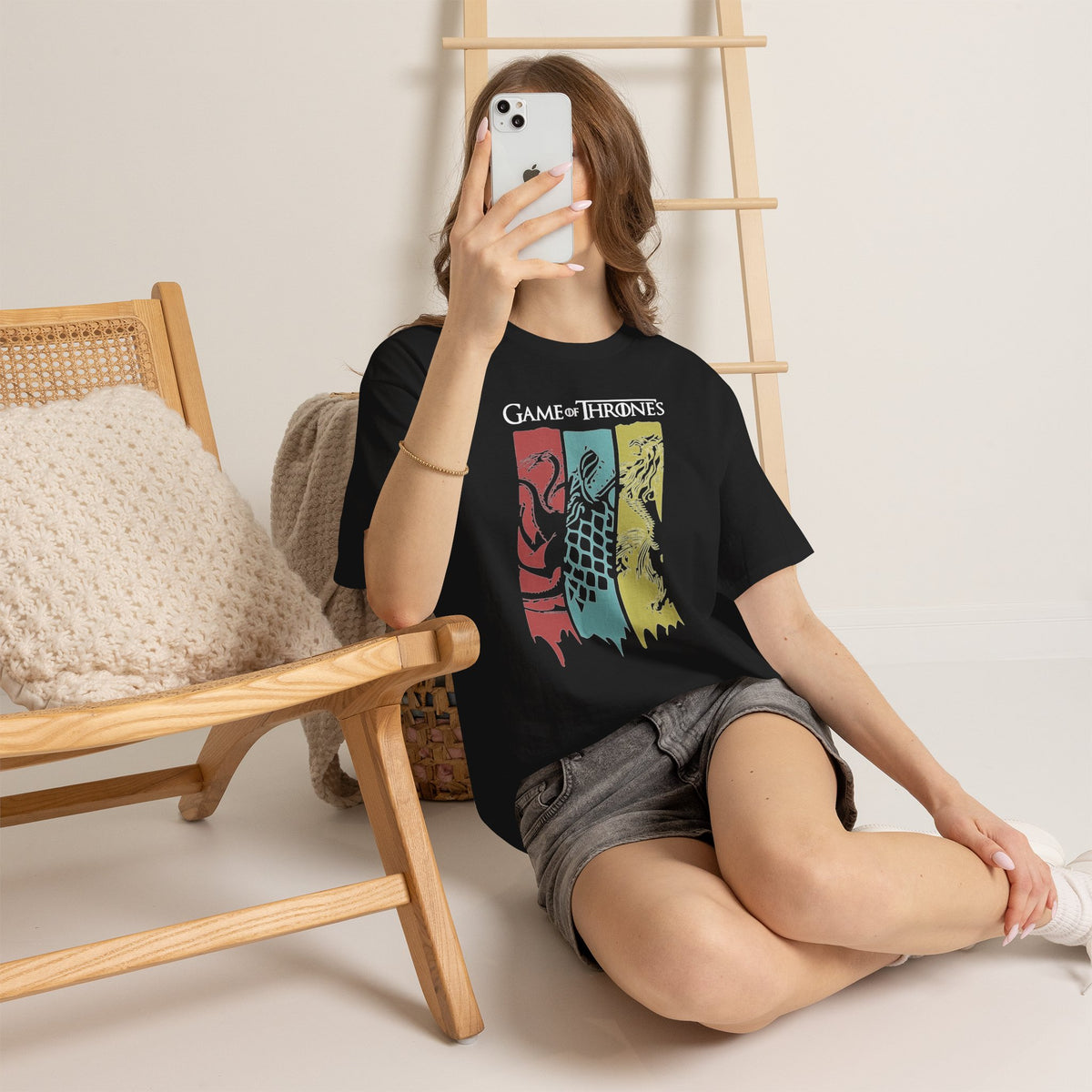 Game of Thrones House Sigils T-Shirt — Stark Lannister Tully Banner Tee
