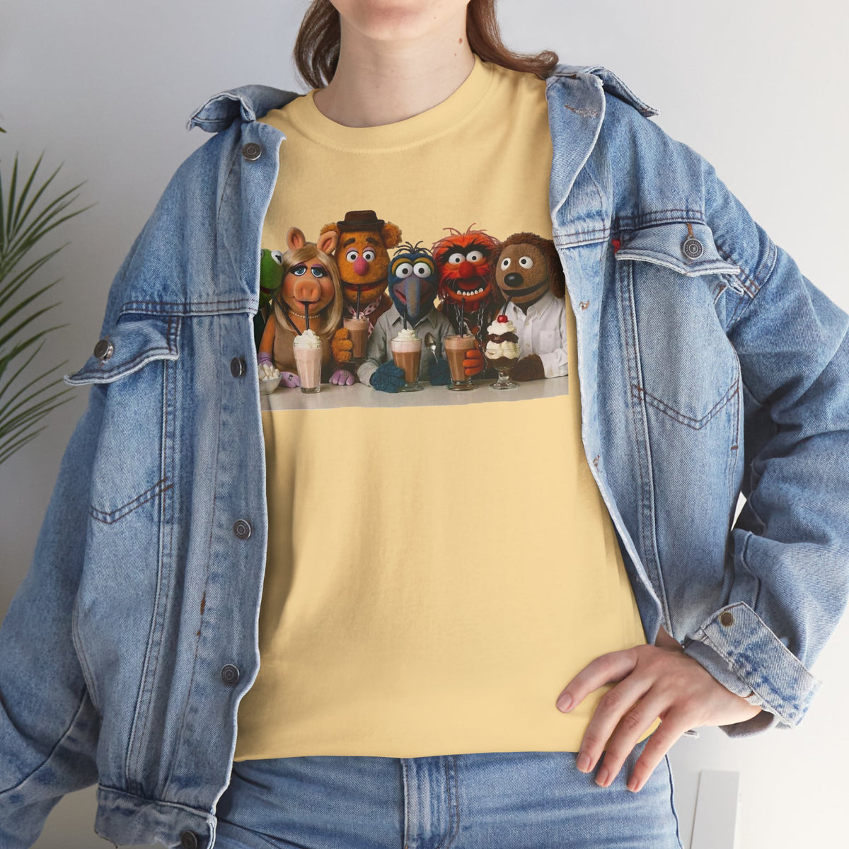 Muppet Cast Retro Poster Cotton T-Shirt