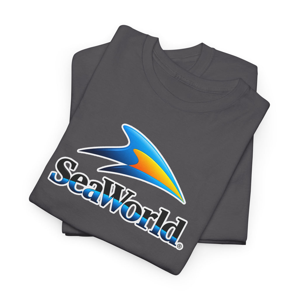 SeaWorld Logo T-Shirt — Classic Ocean Theme Tee