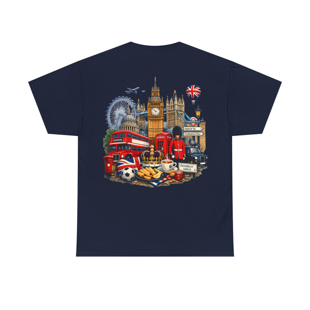London Landmarks T‑Shirt — British Icons Collage Tee