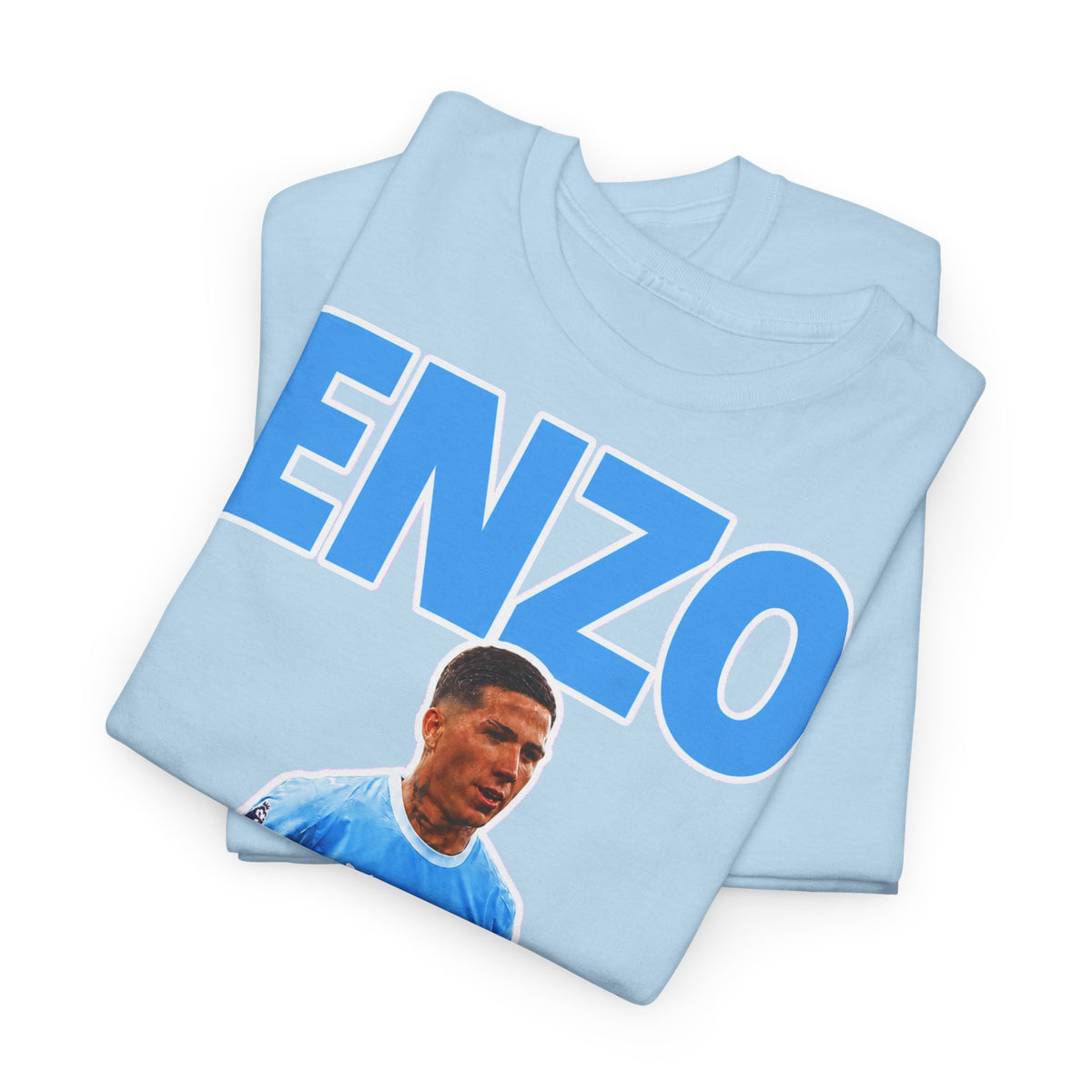 Enzo Fernandez Manchester City Inspired Cotton T-Shirt